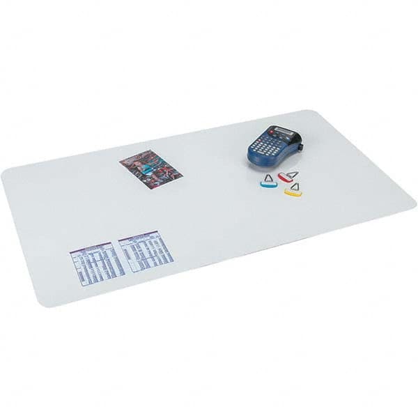Artistic - Desktop File Organizers Type: Desk Pad Color: Clear - Exact Tooling