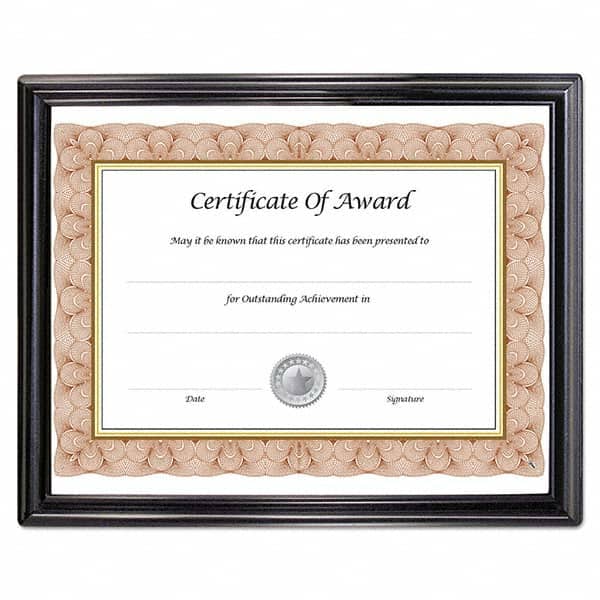 NuDell - Document Protectors Type: Document Holders-Certificate/Document Width (Inch): 8-1/2 - Exact Tooling