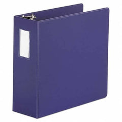 UNIVERSAL - Ring Binders Binder Type: Non-View Capacity: 4" - Exact Tooling