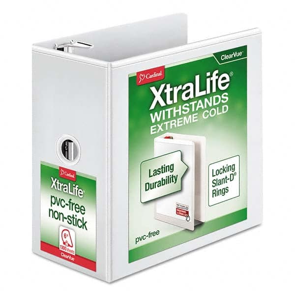 Cardinal - Ring Binders Binder Type: View Capacity: 6" - Exact Tooling