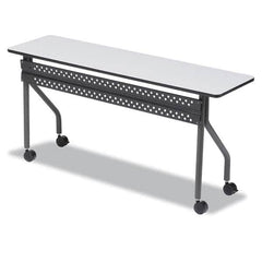 ICEBERG - Stationary Tables Type: Training Material: Melamine Laminate - Exact Tooling