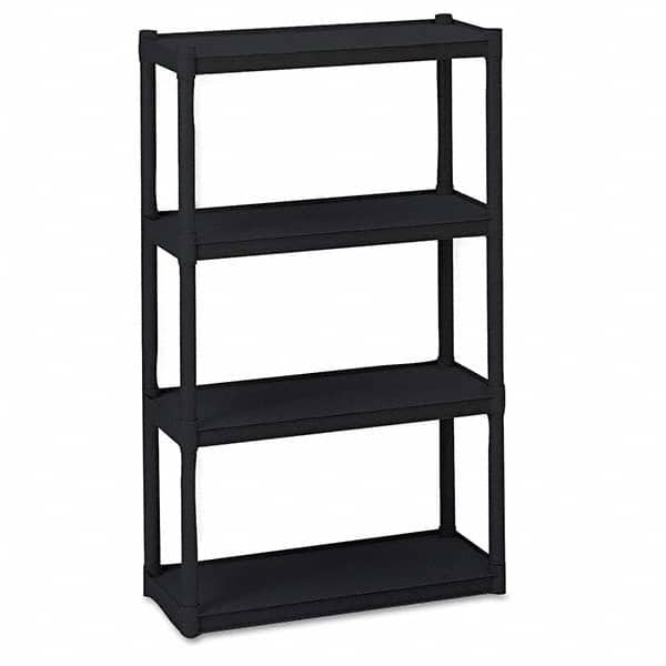 ICEBERG - Plastic Shelving Type: Open Shelving Shelf Capacity (Lb.): 75 - Exact Tooling