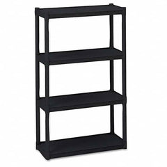 ICEBERG - Plastic Shelving Type: Open Shelving Shelf Capacity (Lb.): 75 - Exact Tooling