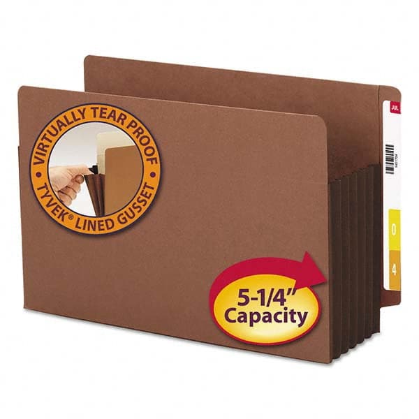 SMEAD - File Folders, Expansion Folders & Hanging Files Folder/File Type: Expanding Wallet Color: Brown - Exact Tooling