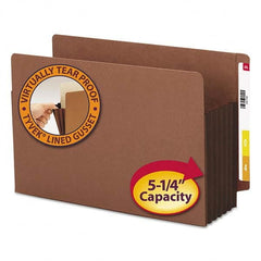 SMEAD - File Folders, Expansion Folders & Hanging Files Folder/File Type: Expanding Wallet Color: Brown - Exact Tooling