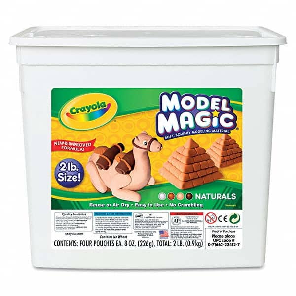 Crayola - Office Machine Supplies & Accessories Office Machine/Equipment Accessory Type: Air-Dry Self-Hardening Clay For Use With: Craft Projects - Exact Tooling