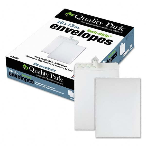 Quality Park - Mailers, Sheets & Envelopes Type: Catalog Envelope Style: Peel-Off Self-Seal - Exact Tooling