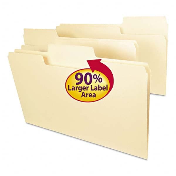 SMEAD - File Folders, Expansion Folders & Hanging Files Folder/File Type: File Folders with Top Tab Fastener Color: Manila - Exact Tooling