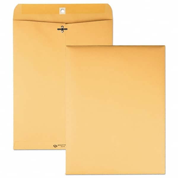Quality Park - Mailers, Sheets & Envelopes Type: Clasp Envelope Style: Clasp w/Gummed Flap - Exact Tooling