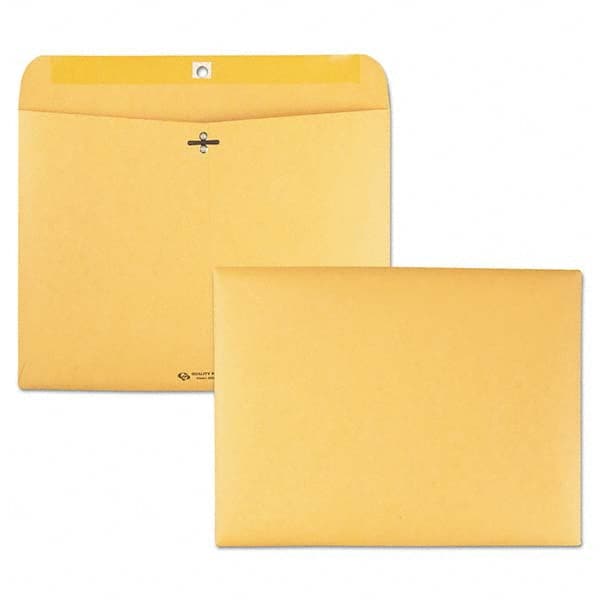 Quality Park - Mailers, Sheets & Envelopes Type: Clasp Envelope Style: Clasp w/Gummed Flap - Exact Tooling