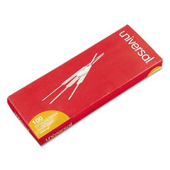UNIVERSAL - Paper Fasteners Type: Paper File Fastener Length (Inch): 3/8 - Exact Tooling