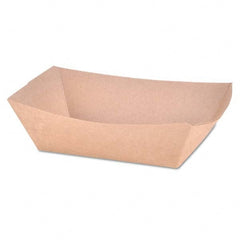 SCT - Paper Food Baskets, Brown Kraft, 1 lb Capacity, 1000/Carton - Exact Tooling