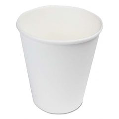 Boardwalk - Paper Hot Cups, 8 oz, White, 1000/Carton - Exact Tooling