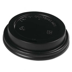 Boardwalk - Hot Cup Lids, Fits 10-20 oz Hot Cups, Black, 1000/Carton - Exact Tooling