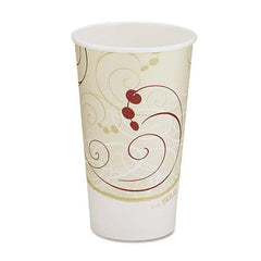 DART - Hot Cups, Symphony Design, 16 oz, Beige, 1000/Carton - Exact Tooling