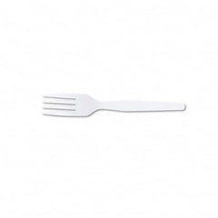 Dixie - Plastic Cutlery, Heavy Mediumweight Fork, 1000 Carton - Exact Tooling