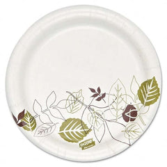 Dixie - Pathways Soak Proof Shield Heavyweight Paper Plates, 5 7/8" Diam,1000/Carton - Exact Tooling