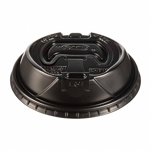 DART - Optima Reclosable Lids for Paper Hot Cups for 10-24 oz Cups, Black, 1000/Carton - Exact Tooling