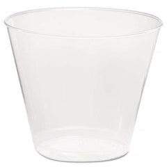 WNA - Comet Plastic Tumbler, 5 oz, Clear, Squat, 50/Pack - Exact Tooling