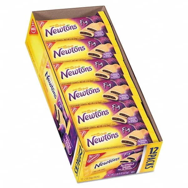Nabisco - Snacks, Cookies, Candy & Gum Breakroom Accessory Type: Cookies Breakroom Accessory Description: Original Fig Newtons, 2 oz Pack, 12/Box - Exact Tooling