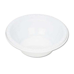 Tablemate Products - Plastic Dinnerware, Bowls, 5 oz, White, 125/Pack - Exact Tooling