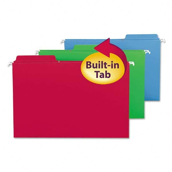 SMEAD - File Folders, Expansion Folders & Hanging Files Folder/File Type: Hanging File Folder Color: Multi-Color - Exact Tooling