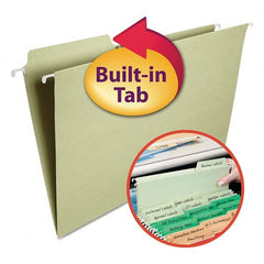 SMEAD - File Folders, Expansion Folders & Hanging Files Folder/File Type: Hanging File Folder Color: Green - Exact Tooling