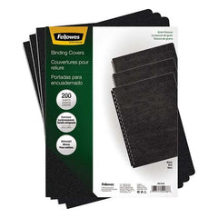 FELLOWES - Portfolios, Report Covers & Pocket Binders Three Hole Report Cover Type: Binding System Cover Width (Inch): 8-3/4 - Exact Tooling