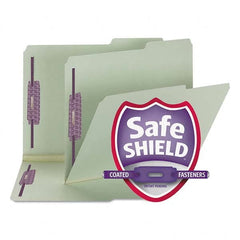 SMEAD - File Folders, Expansion Folders & Hanging Files Folder/File Type: File Folders with Top Tab Fastener Color: Green - Exact Tooling