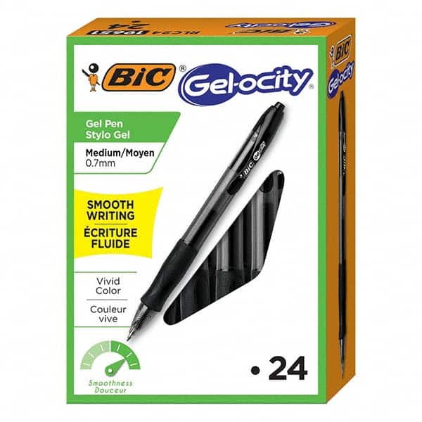 Bic - Pens & Pencils Type: Gel Roller Ball Pen Color: Black - Exact Tooling