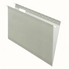 Pendaflex - File Folders, Expansion Folders & Hanging Files Folder/File Type: Hanging File Folder Color: Gray - Exact Tooling
