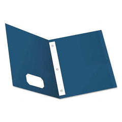 OXFORD - File Folders, Expansion Folders & Hanging Files Folder/File Type: Pocket Folders Color: Blue - Exact Tooling