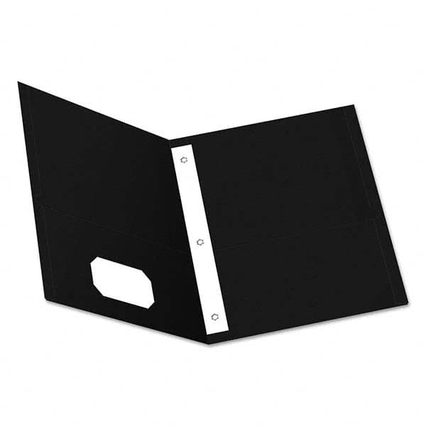 OXFORD - File Folders, Expansion Folders & Hanging Files Folder/File Type: Pocket Folders Color: Black - Exact Tooling