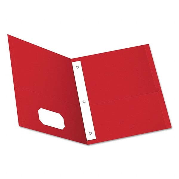 OXFORD - File Folders, Expansion Folders & Hanging Files Folder/File Type: Pocket Folders Color: Red - Exact Tooling