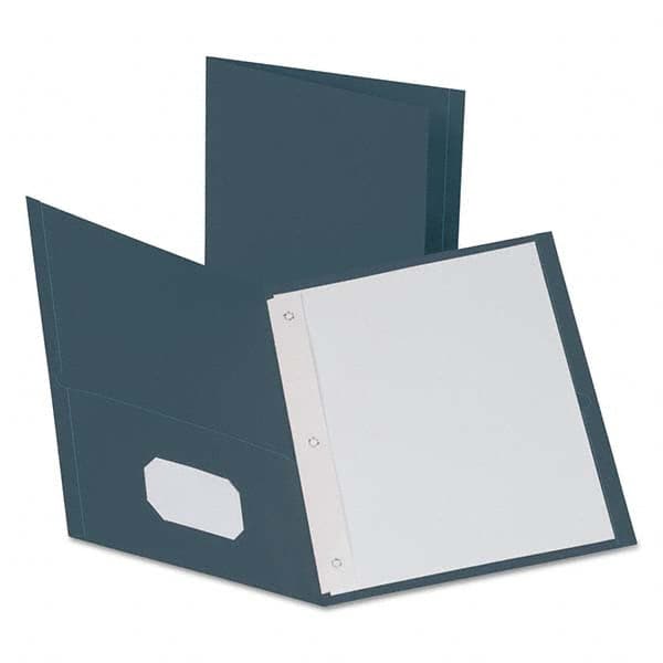 OXFORD - File Folders, Expansion Folders & Hanging Files Folder/File Type: Pocket Folders Color: Blue - Exact Tooling