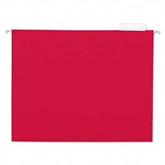 UNIVERSAL - File Folders, Expansion Folders & Hanging Files Folder/File Type: Hanging File Folder Color: Red - Exact Tooling