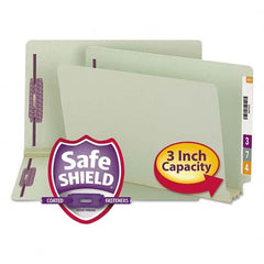 SMEAD - File Folders, Expansion Folders & Hanging Files Folder/File Type: File Folders with End Tab Color: Green - Exact Tooling