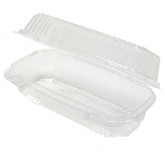 Pactiv - ClearView SmartLock Containers, Clear, 8 1/2w x 2 1/2d x 4h, 250/Carton - Exact Tooling