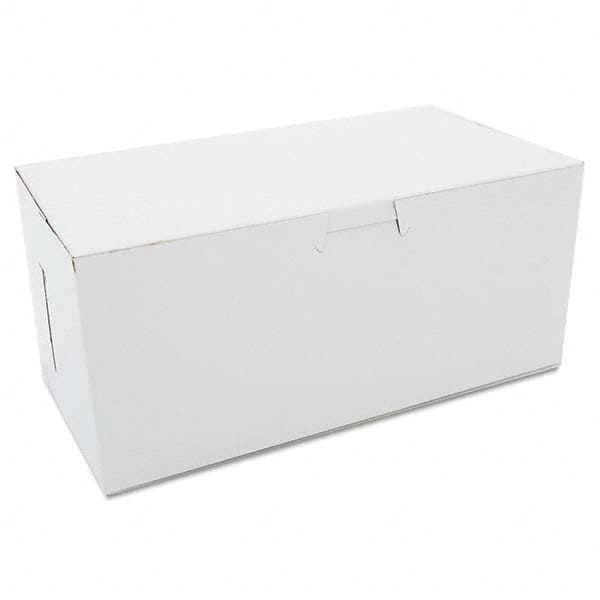 SCT - Non-Window Bakery Boxes, 9 x 5 x 4, White, 250/Carton - Exact Tooling