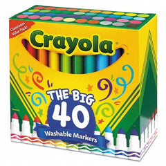 Crayola - Markers & Paintsticks Type: Washable Marker Color: Assorted - Exact Tooling