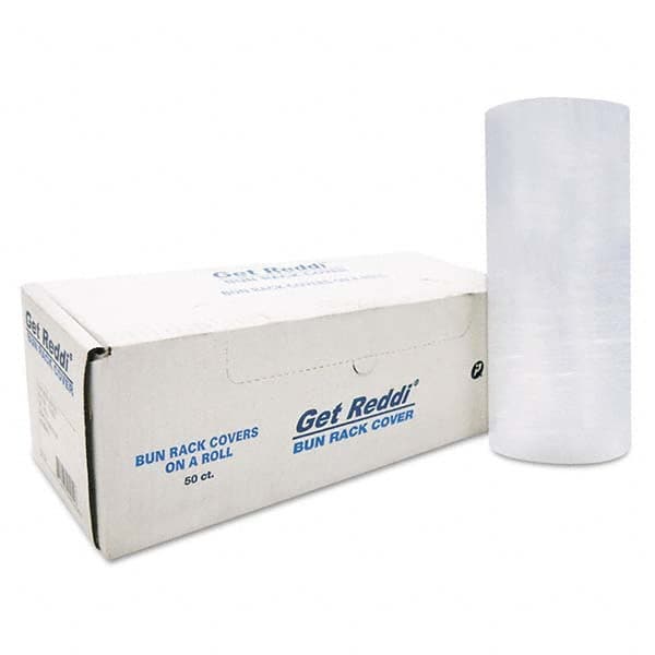 Inteplast Group - Poly Bun Rack Cover, 60x80, 15 Micron, 50/Case - Exact Tooling
