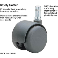 Master Caster - Cushions, Casters & Chair Accessories Type: Caster Set For Use With: Office and Home Furniture - Exact Tooling