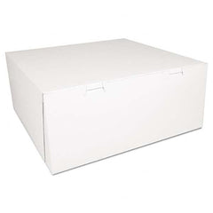 SCT - Bakery Boxes, White, Paperboard,14 x 14 x 6, 50/Carton - Exact Tooling