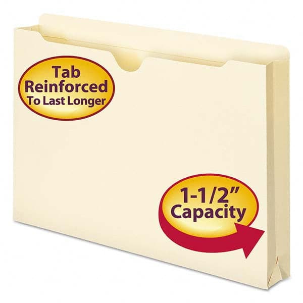 SMEAD - File Folders, Expansion Folders & Hanging Files Folder/File Type: File Jackets Color: Manila - Exact Tooling