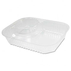 DART - ClearPac Large Nacho Tray, 2-Compartments, Clear, 500/Ctn - Exact Tooling