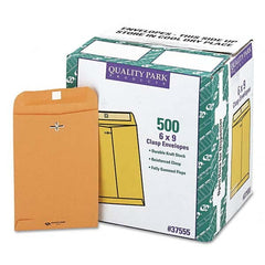 Quality Park - Mailers, Sheets & Envelopes Type: Clasp Envelope Style: Clasp w/Gummed Flap - Exact Tooling