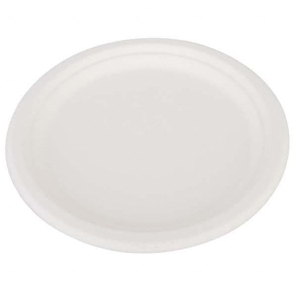SCT - ChampWare Heavyweight Bagasse Dinnerware, Plate, 10", White, 500/Carton - Exact Tooling