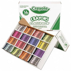 Crayola - Markers & Paintsticks Type: All Purpose Wax Crayon Color: Assorted - Exact Tooling