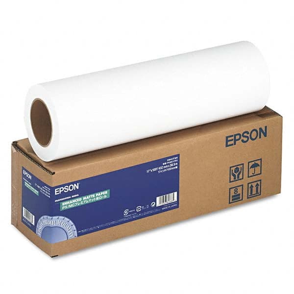 Epson - Office Machine Supplies & Accessories Office Machine/Equipment Accessory Type: Photo Paper For Use With: Wide-Format Inkjet Printers - Exact Tooling
