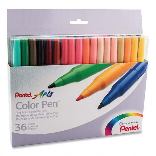 Pentel - Pens & Pencils Type: Color Pen Set Color: Assorted - Exact Tooling